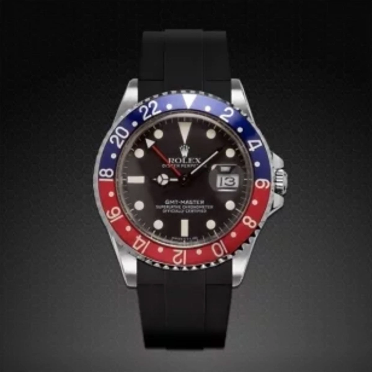 Rolex - Rubber B strap for GMT Master - Classic Series