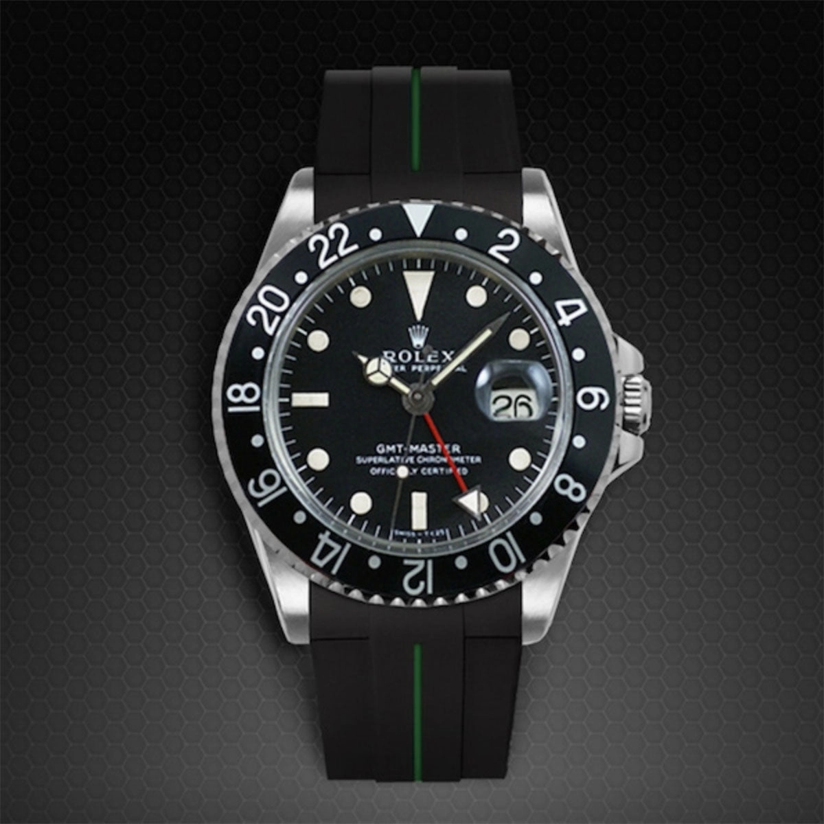 Rolex - Rubber B strap for GMT Master - Classic Series