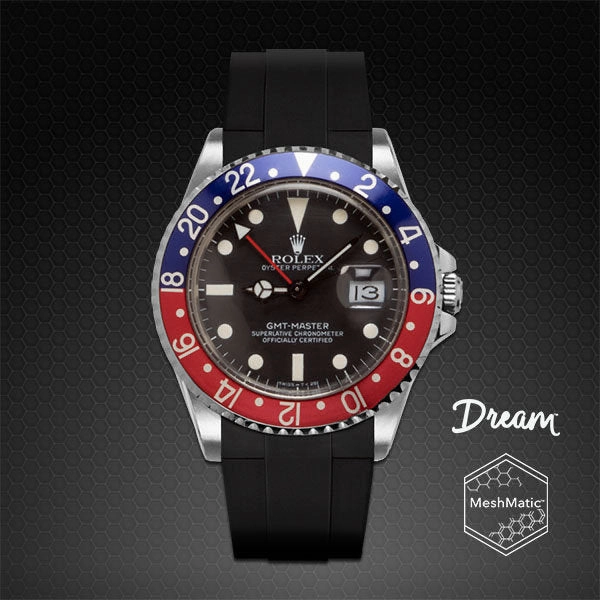 Rolex - Rubber B strap for GMT Master - The Dream Strap