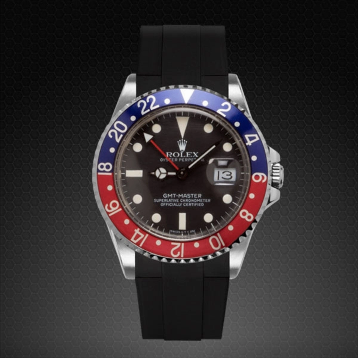 Rolex - Rubber B strap for GMT Master - Velcro Series