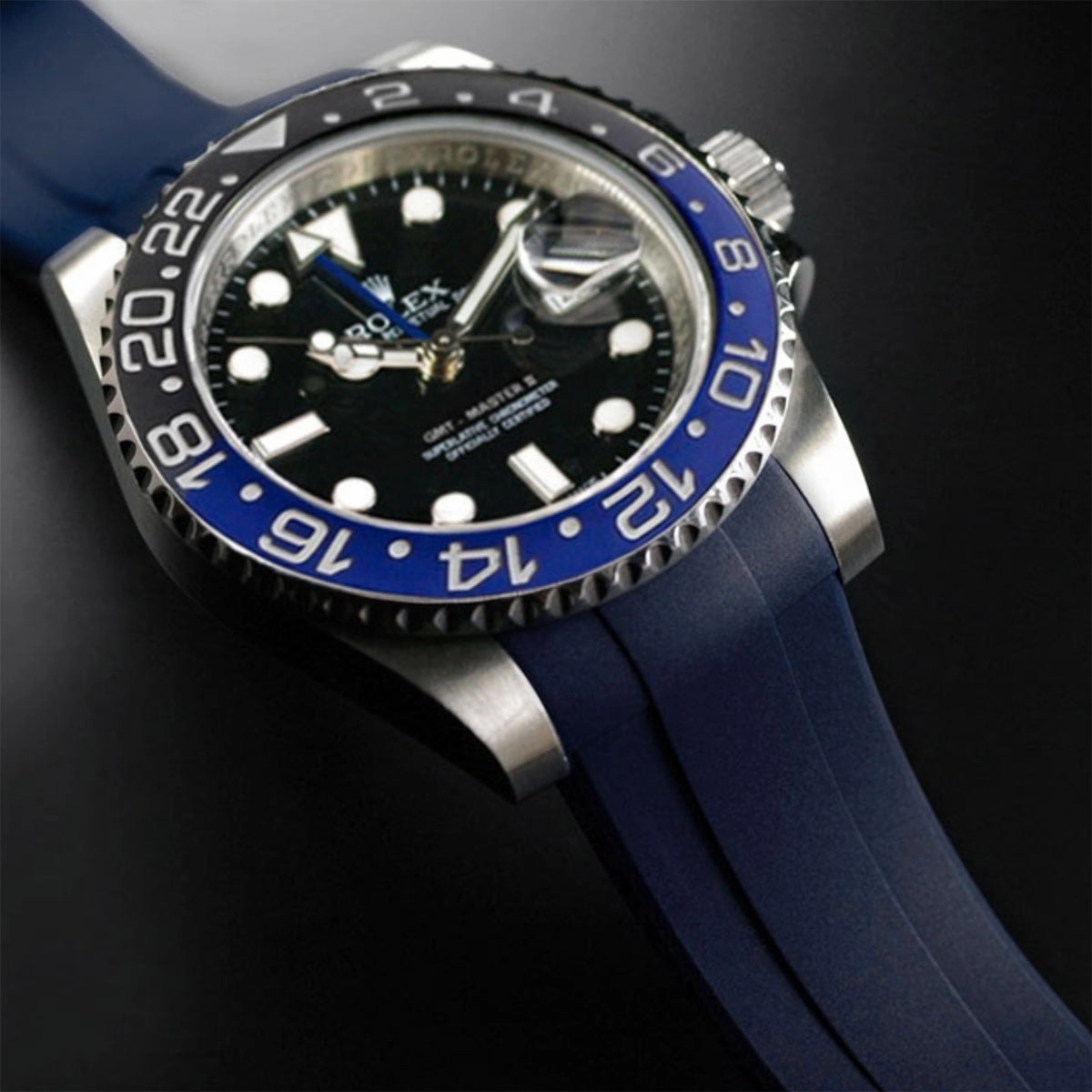 Rolex - Rubber B strap for GMT Master II CERAMIC - Classic Series