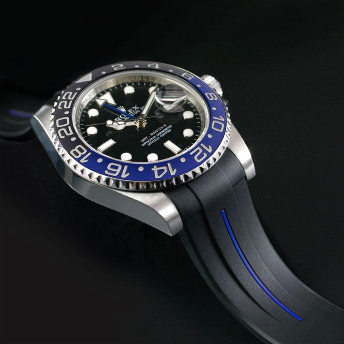 Rolex - Rubber B strap for GMT Master II CERAMIC - Classic Series
