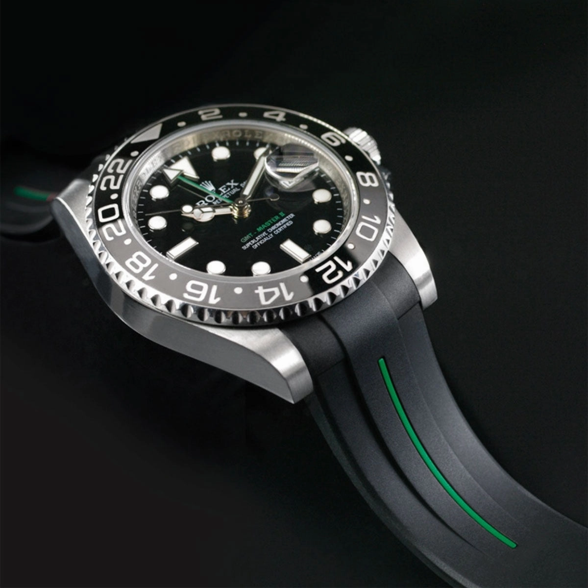 Rolex - Rubber B strap for GMT Master II CERAMIC - Classic Series