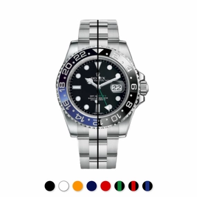 Rolex - Rubber B strap for GMT Master II CERAMIC - Classic Series