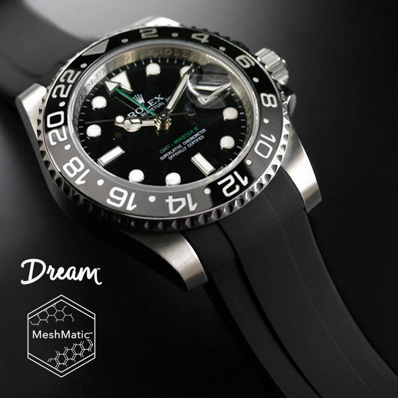 Rolex - Rubber B strap for GMT Master II CERAMIC - The Dream Strap