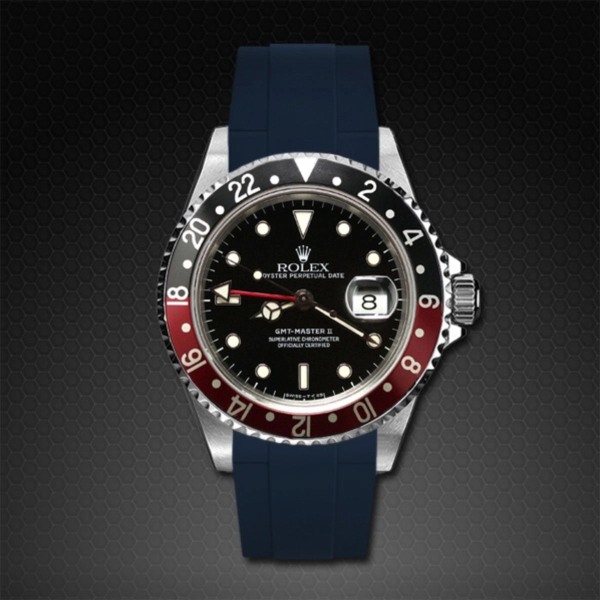 Rolex - Rubber B strap for GMT Master II Non-Ceramic - Classic Series
