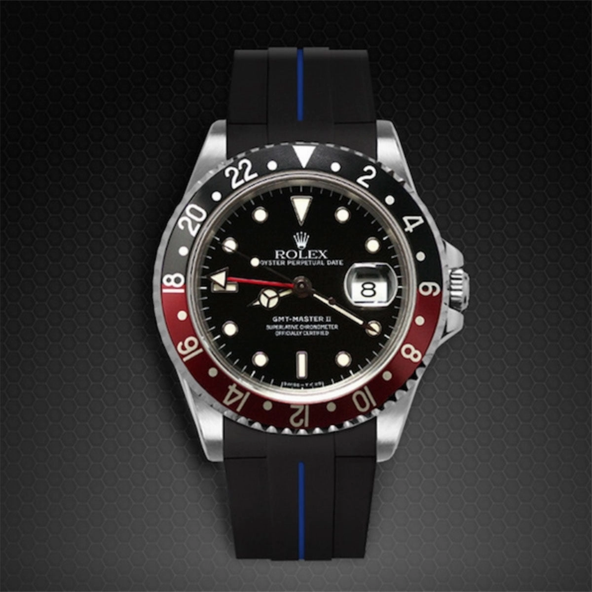 Rolex - Rubber B strap for GMT Master II Non-Ceramic - Classic Series