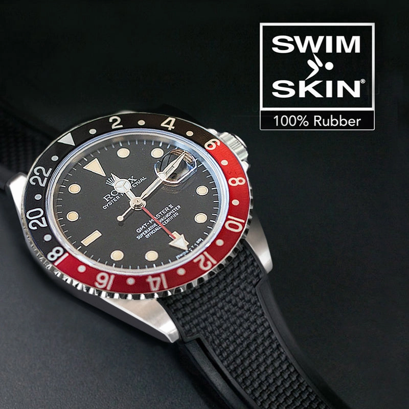 Rolex - Rubber B strap for GMT Master II Non-Ceramic - SwimSkin