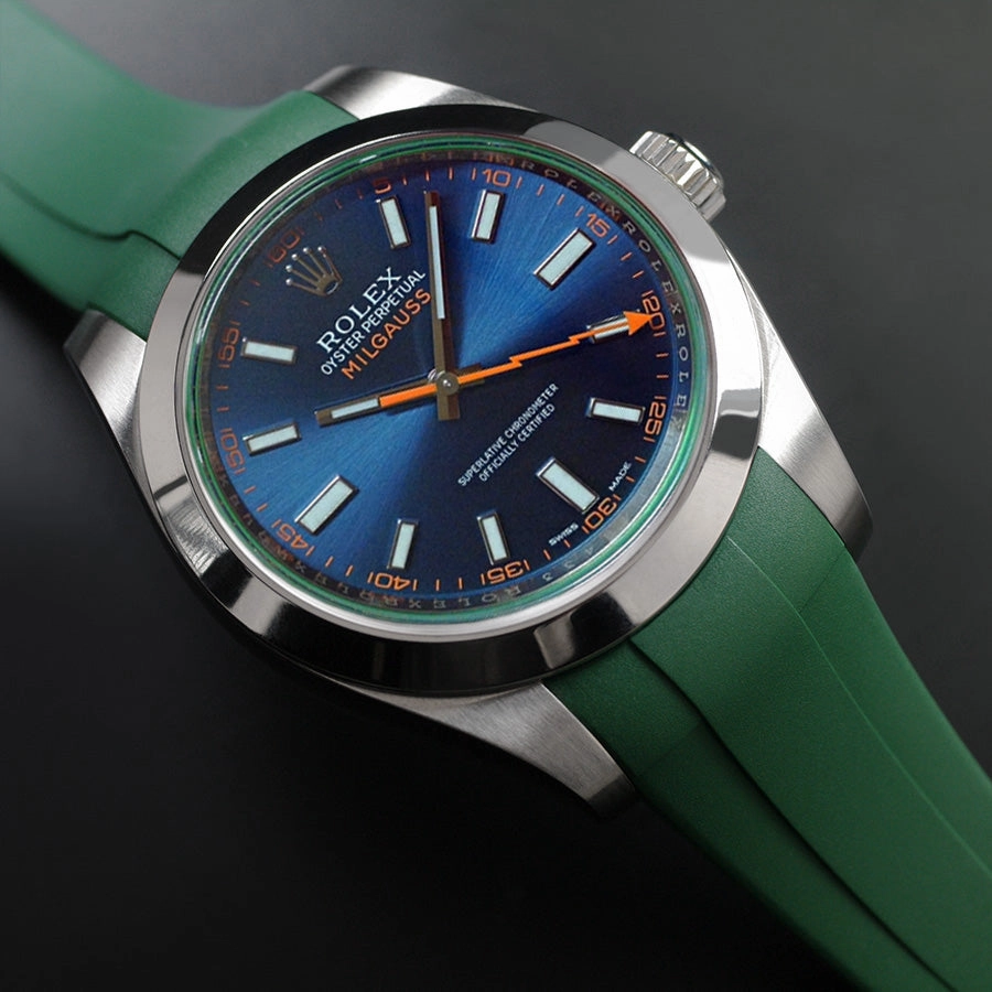 Rolex - Rubber B strap for Milgauss 40mm - Classic Series