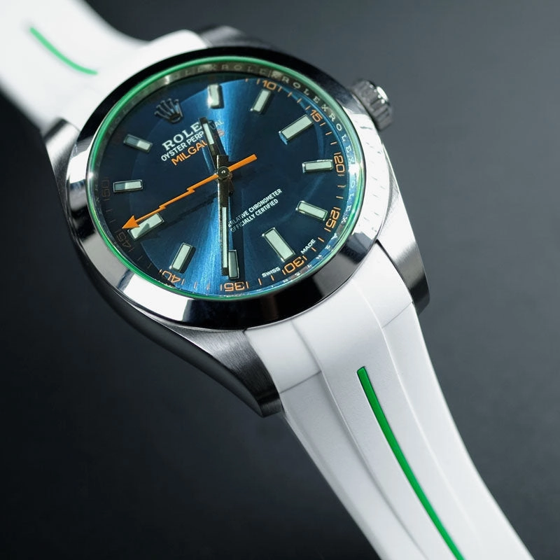 Rolex - Rubber B strap for Milgauss 40mm - Classic Series