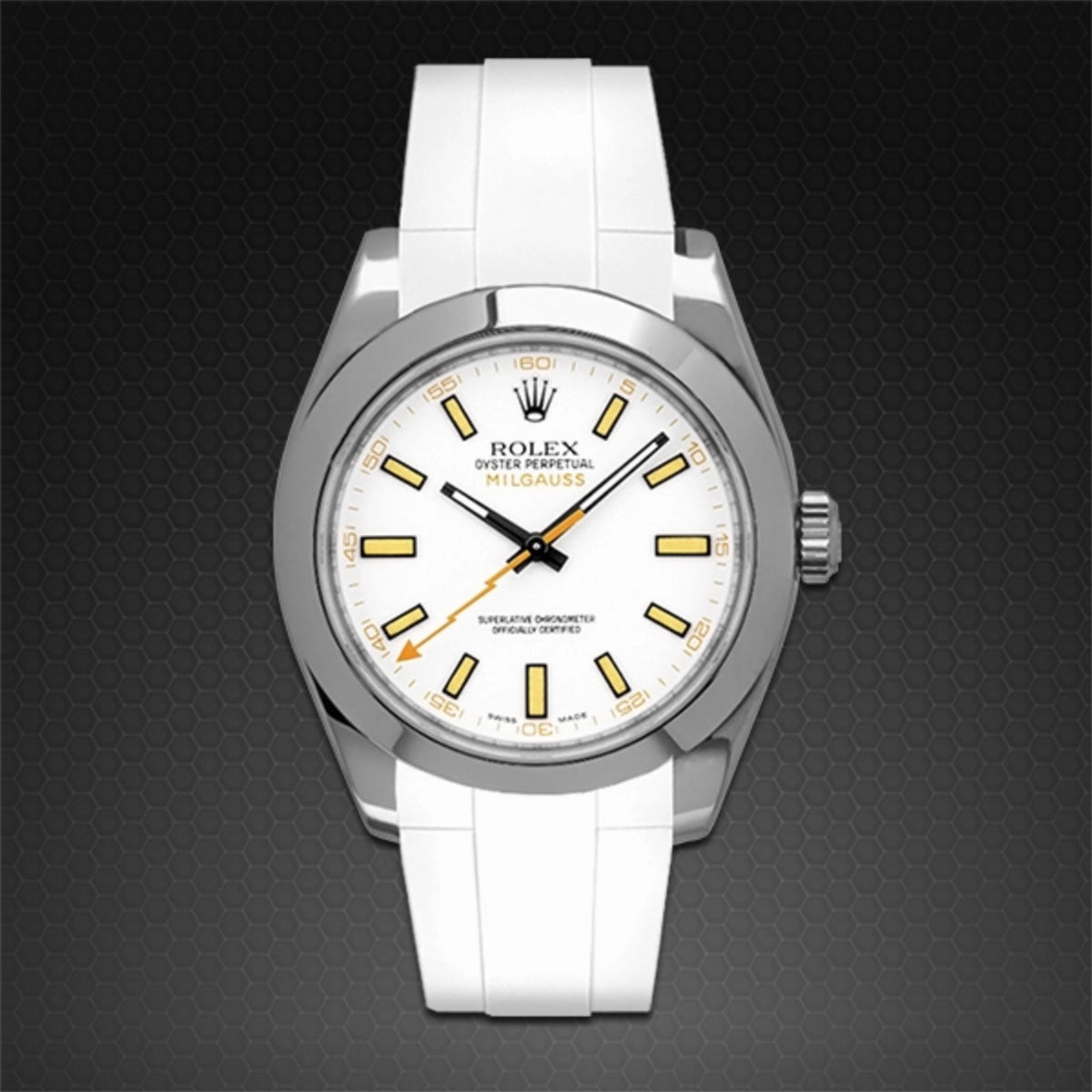 Rolex - Rubber B strap for Milgauss 40mm - Classic Series