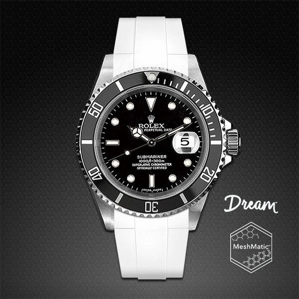Rolex - Rubber B strap for Non-Ceramic 40mm Submariner - The Dream Strap
