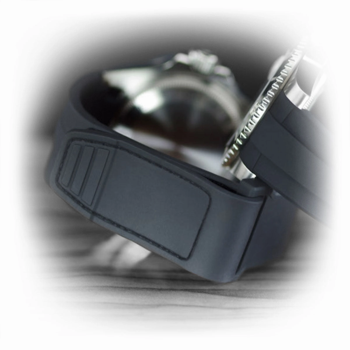 Rolex - Rubber B strap for Non-Ceramic 40mm Submariner - Velcro Series