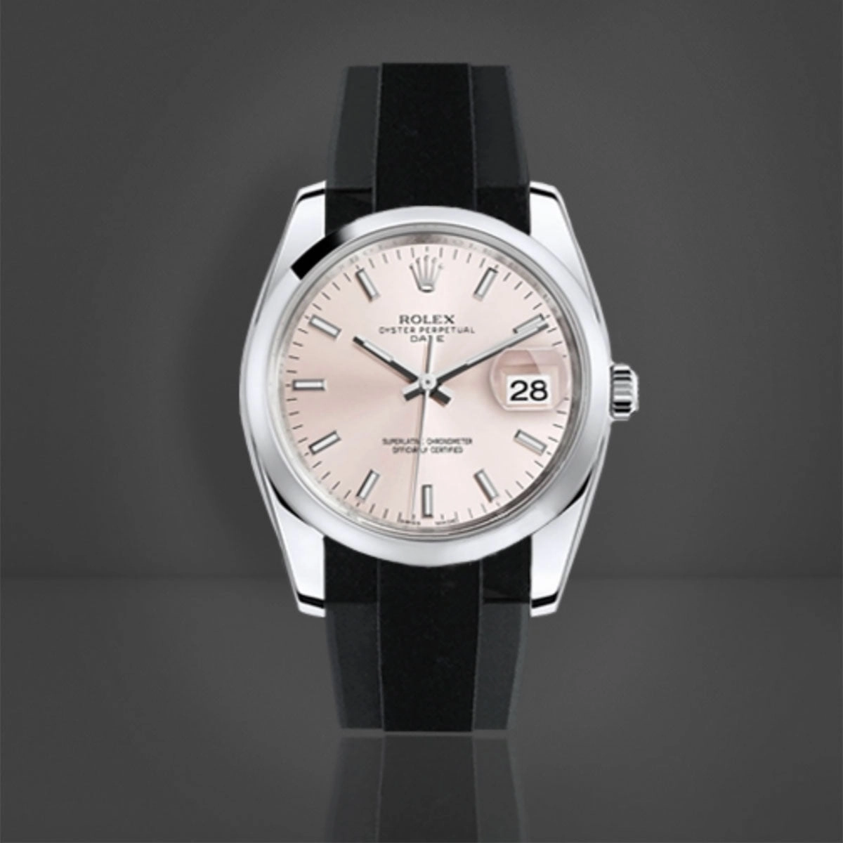 Rolex - Rubber B strap for Oyster Perpetual 34mm / Date 34mm - Classic Series