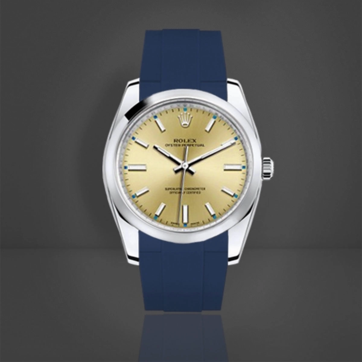 Rolex - Rubber B strap for Oyster Perpetual 34mm / Date 34mm - Classic Series