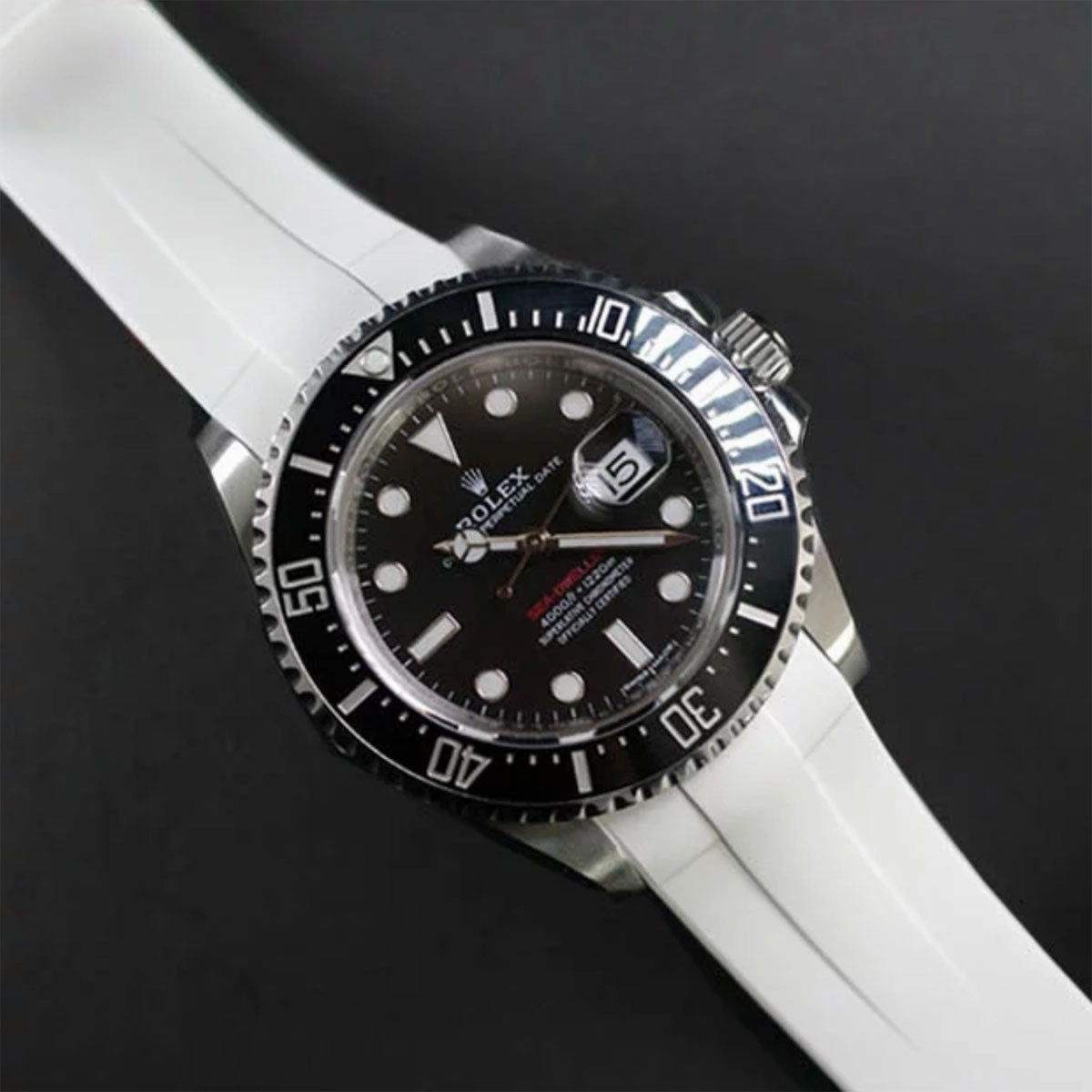 Rolex - Rubber B strap for Rolex Sea-Dweller 43mm - Tang Buckle Series ref. 126600