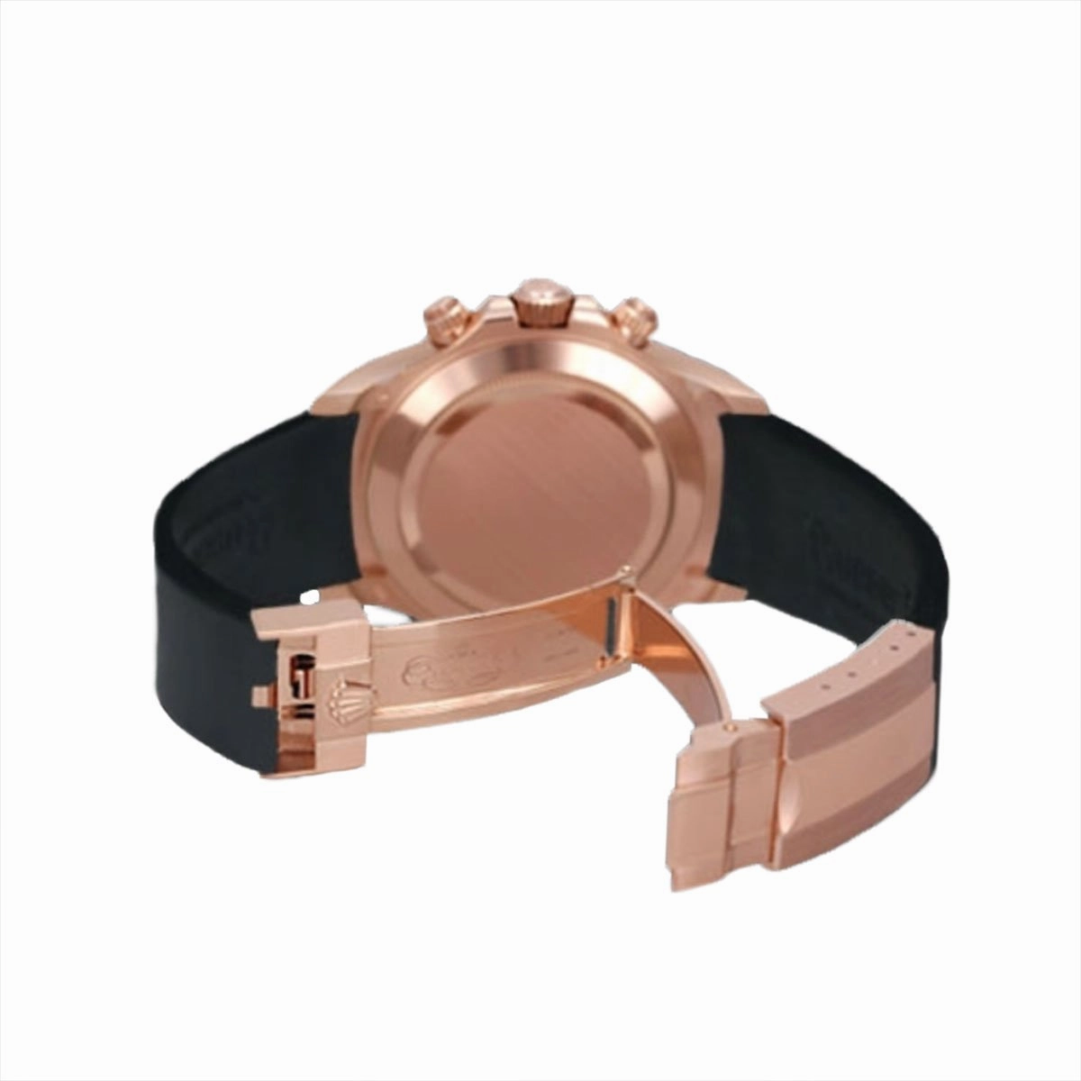 Rolex - Rubber B strap for rose gold Daytona on Leather watch band