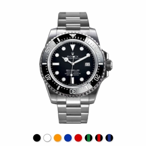 Rolex - Rubber B strap for Sea-Dweller 4000 - Tang Buckle Series ref. 116600