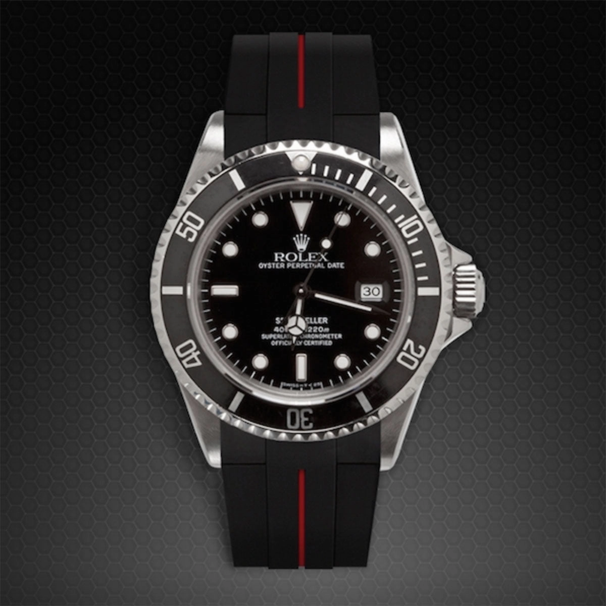 Rolex - Rubber B strap for Sea-Dweller - Tang Buckle Series