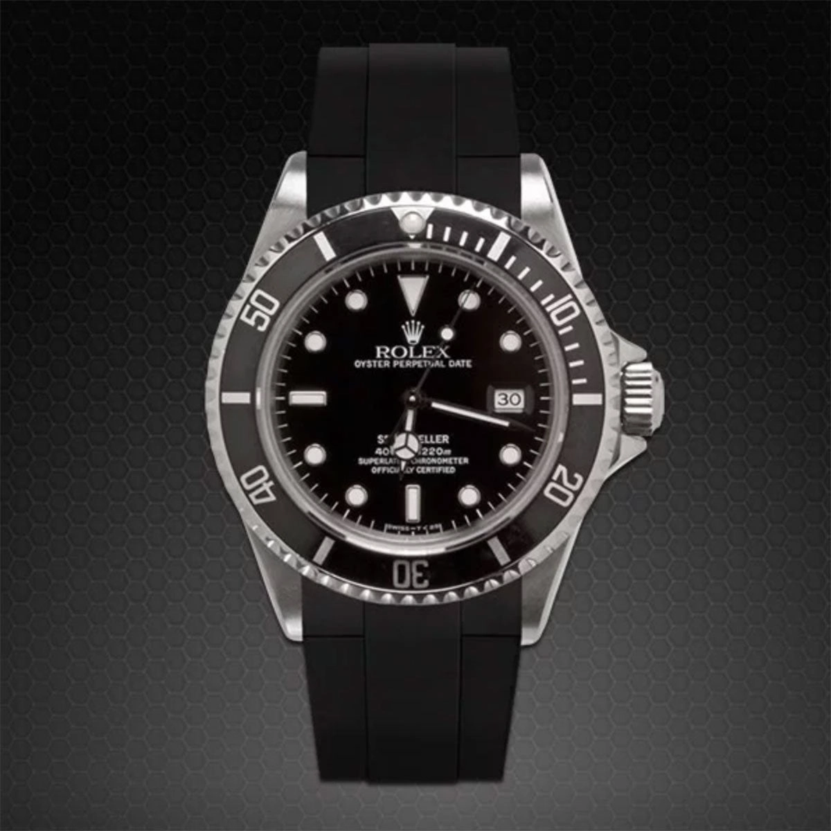 Rolex - Rubber B strap for Sea-Dweller - Tang Buckle Series