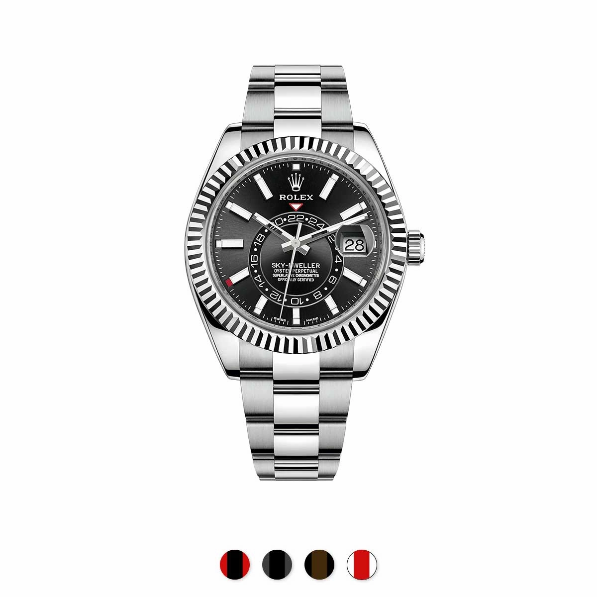 Rolex - Rubber B strap for Sky-Dweller on Strap - VulChromatic