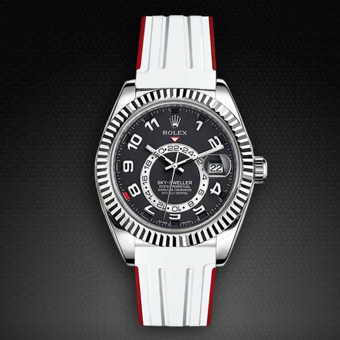 Rolex - Rubber B strap for Sky-Dweller on Strap - VulChromatic
