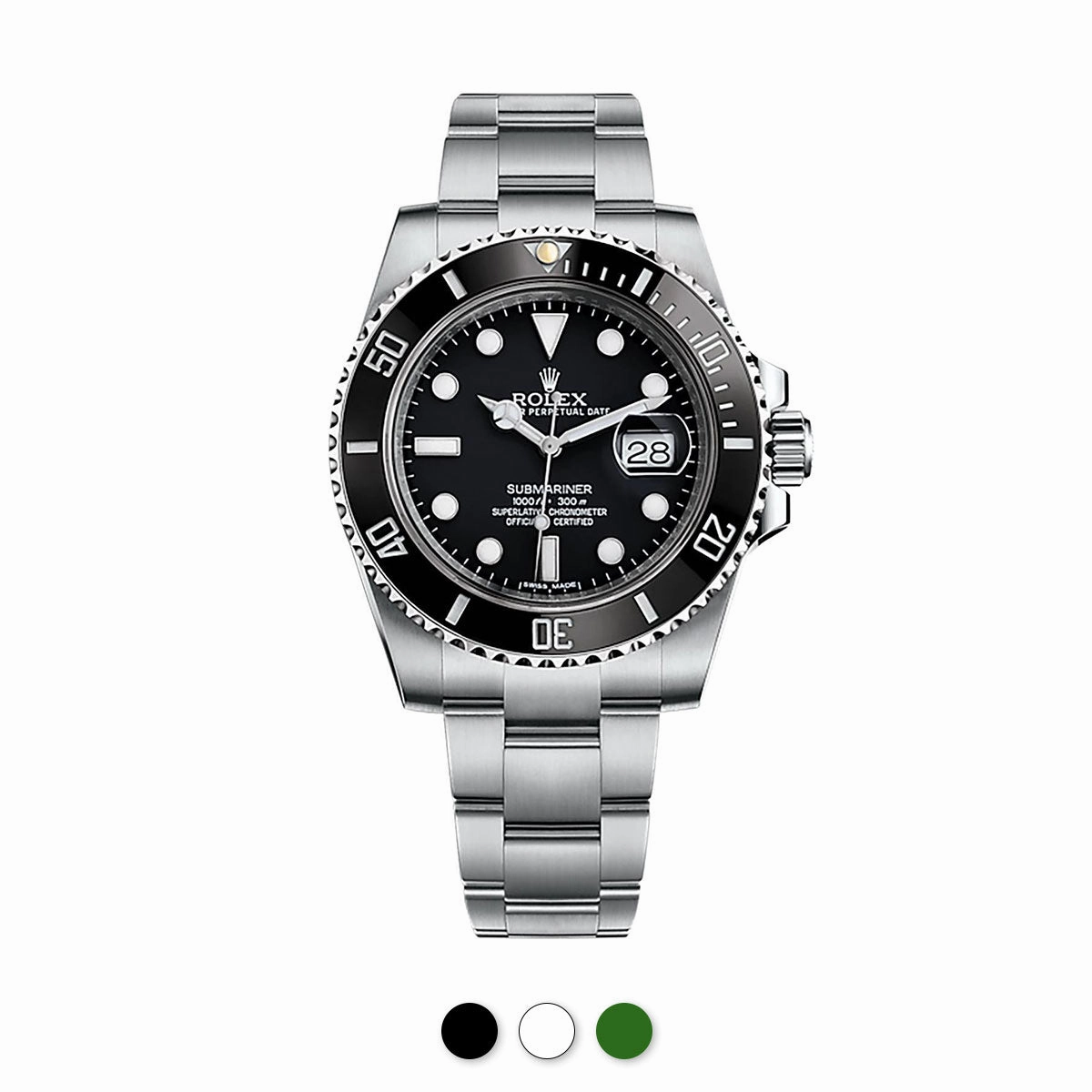 Rolex - Rubber B strap for Submariner 40mm Ceramic - SwimSkin