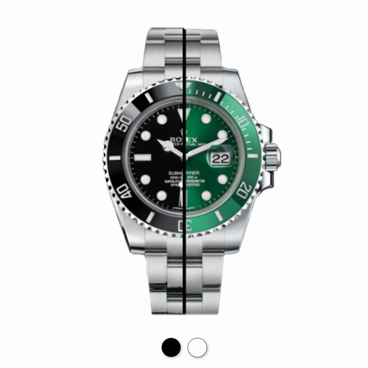 Rolex - Rubber B strap for Submariner 40mm Ceramic - The Dream Strap