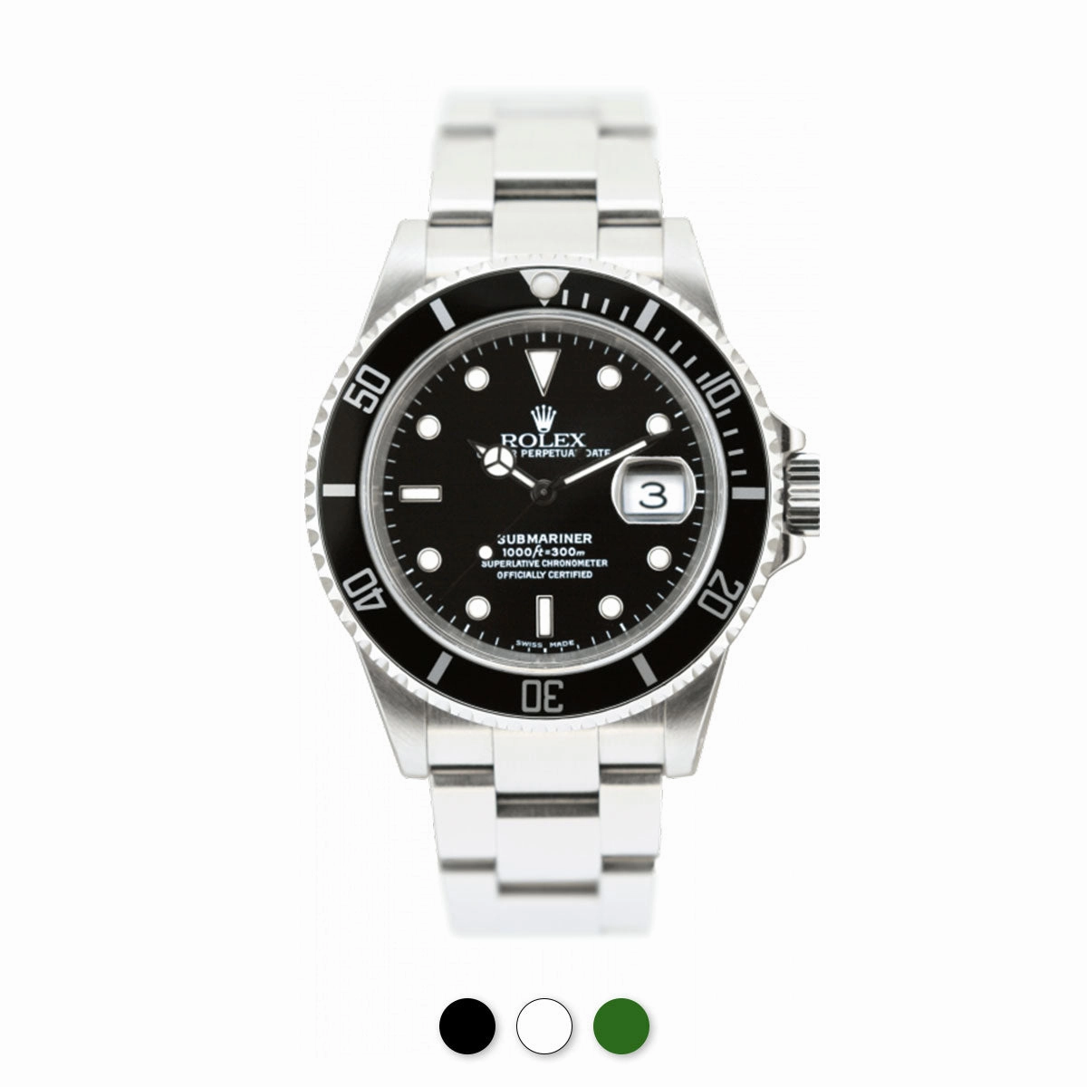Rolex - Rubber B strap for Submariner 40mm Non-Ceramic - SwimSkin