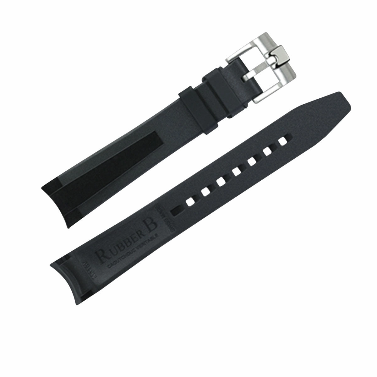 Rolex - Rubber B strap for Yachtmaster 35mm - Tang Buckle Series