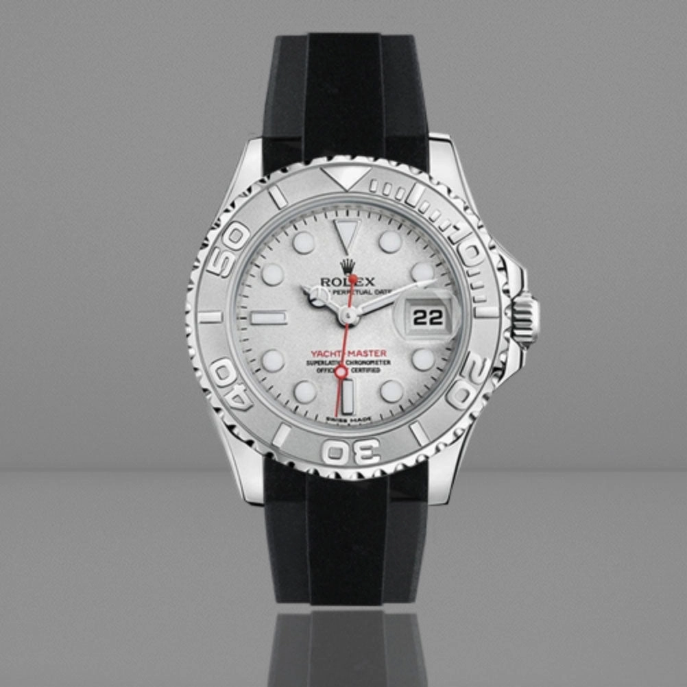 Rolex - Rubber B strap for Yachtmaster 35mm - Tang Buckle Series