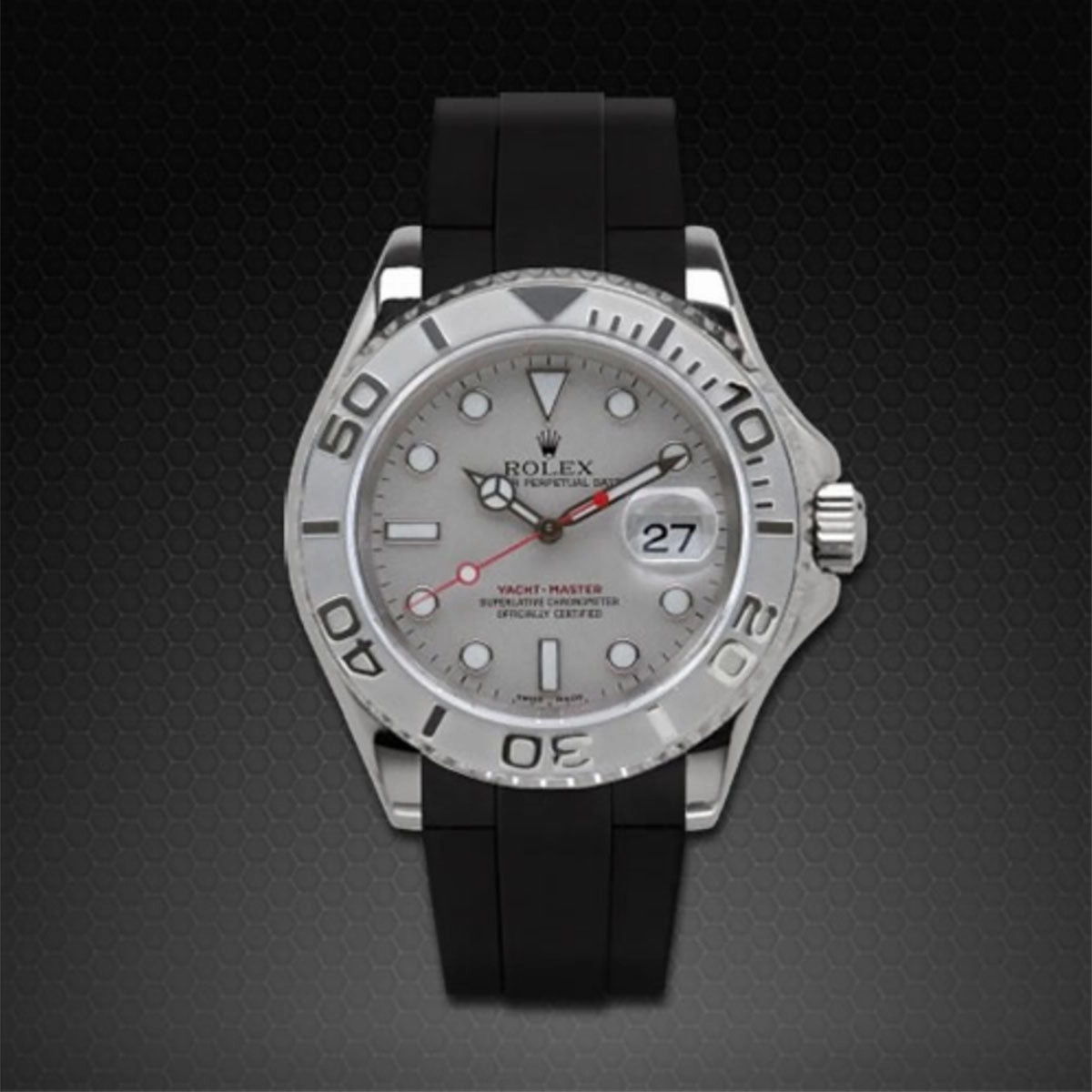 Rolex - Rubber B strap for Yachtmaster 40mm - Classic Series