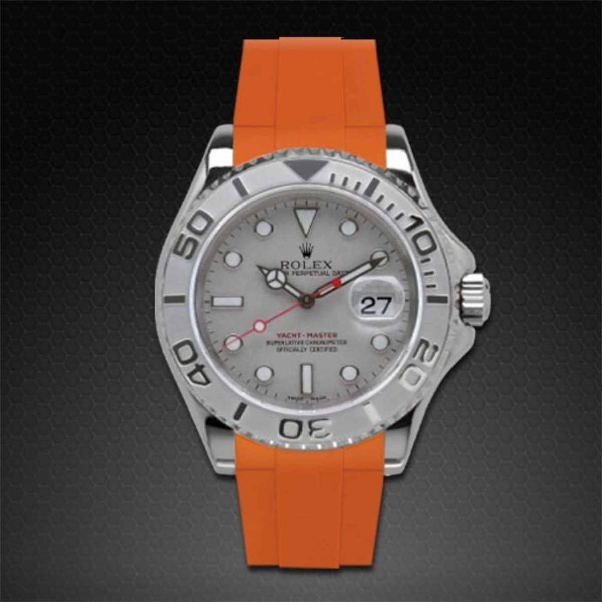 Rolex - Rubber B strap for Yachtmaster 40mm - Tang Buckle Series