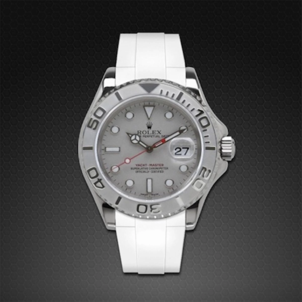 Rolex - Rubber B strap for Yachtmaster 40mm - Tang Buckle Series