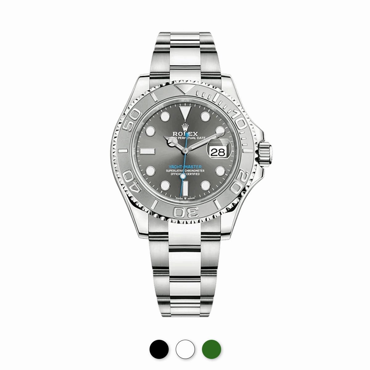Rolex - Rubber B strap for Yachtmaster 40mm Non-Ceramic - SwimSkin