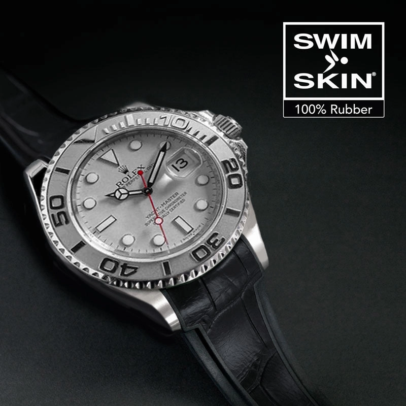 Rolex - Rubber B strap for Yachtmaster 40mm Non-Ceramic - SwimSkin