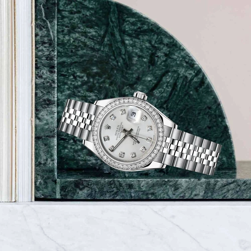 Rolex Datejust 26mm - Ref: 179384 sdj - Silver Dial, Stainless Steel Jubilee Bracelet Women's Watch