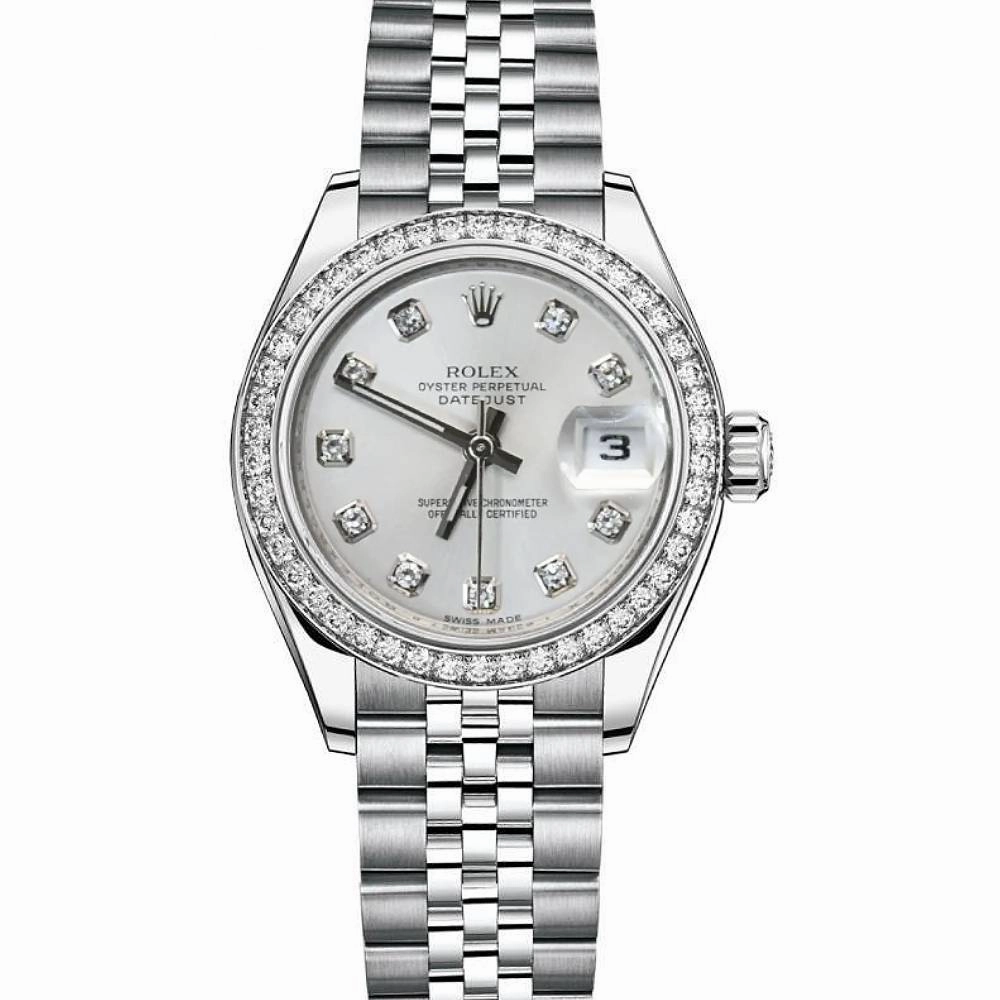 Rolex Datejust 26mm - Ref: 179384 sdj - Silver Dial, Stainless Steel Jubilee Bracelet Women's Watch