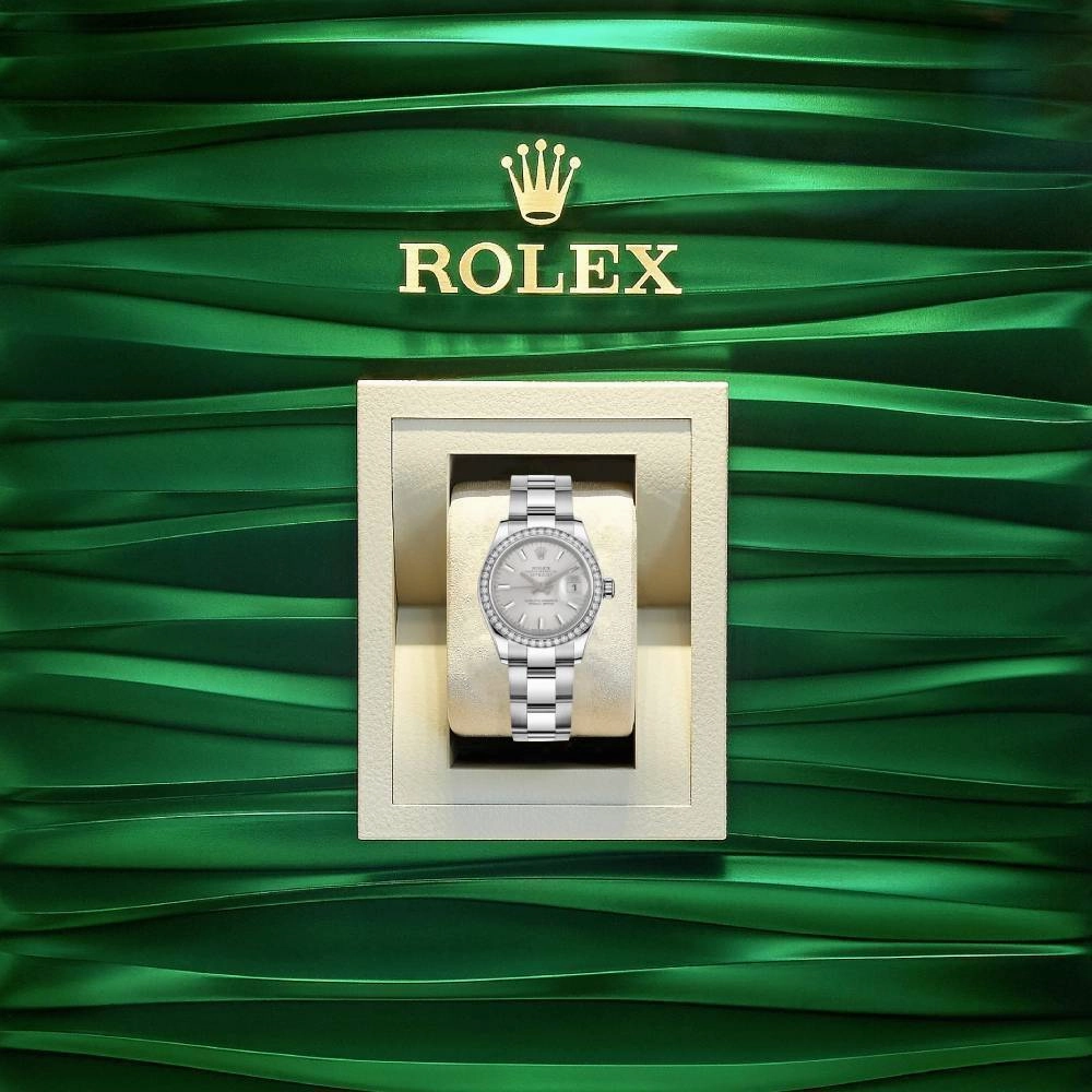 Rolex Datejust 26mm - Ref: 179384 sio - Silver Dial, Stainless Steel Oyster Bracelet Women's Watch
