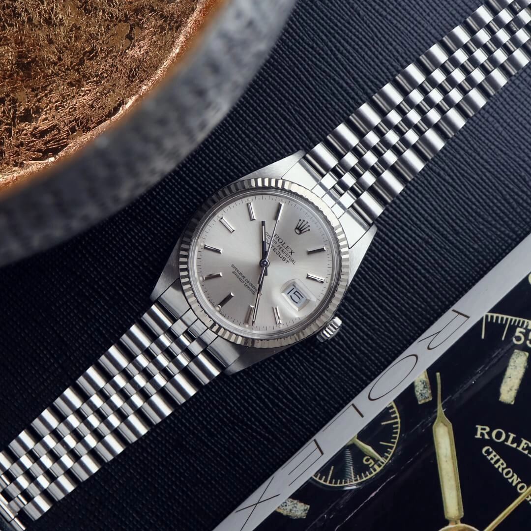 Rolex Datejust Ref. 16014, Year 1985 Mens Vintage Watch