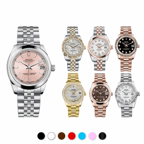 Rolex Jubilee / President Bracelet - Rubber B strap for Oyster Perpetual / Datejust 31mm - Tang buckle series