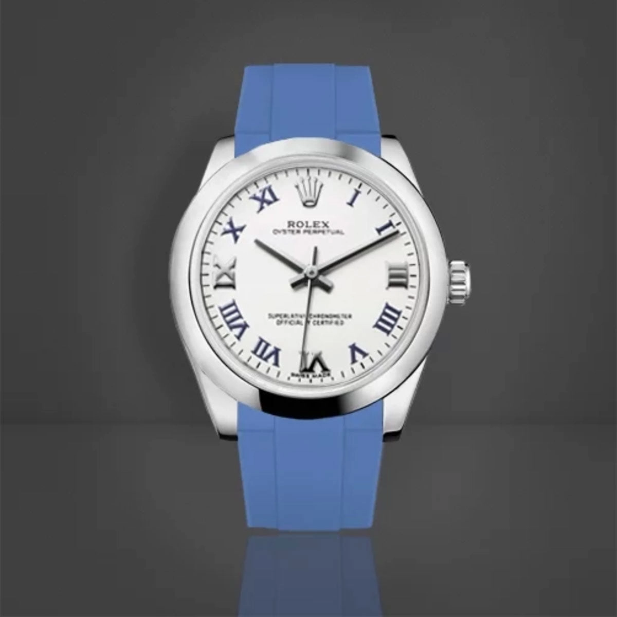 Rolex Jubilee / President Bracelet - Rubber B strap for Oyster Perpetual / Datejust 31mm - Tang buckle series