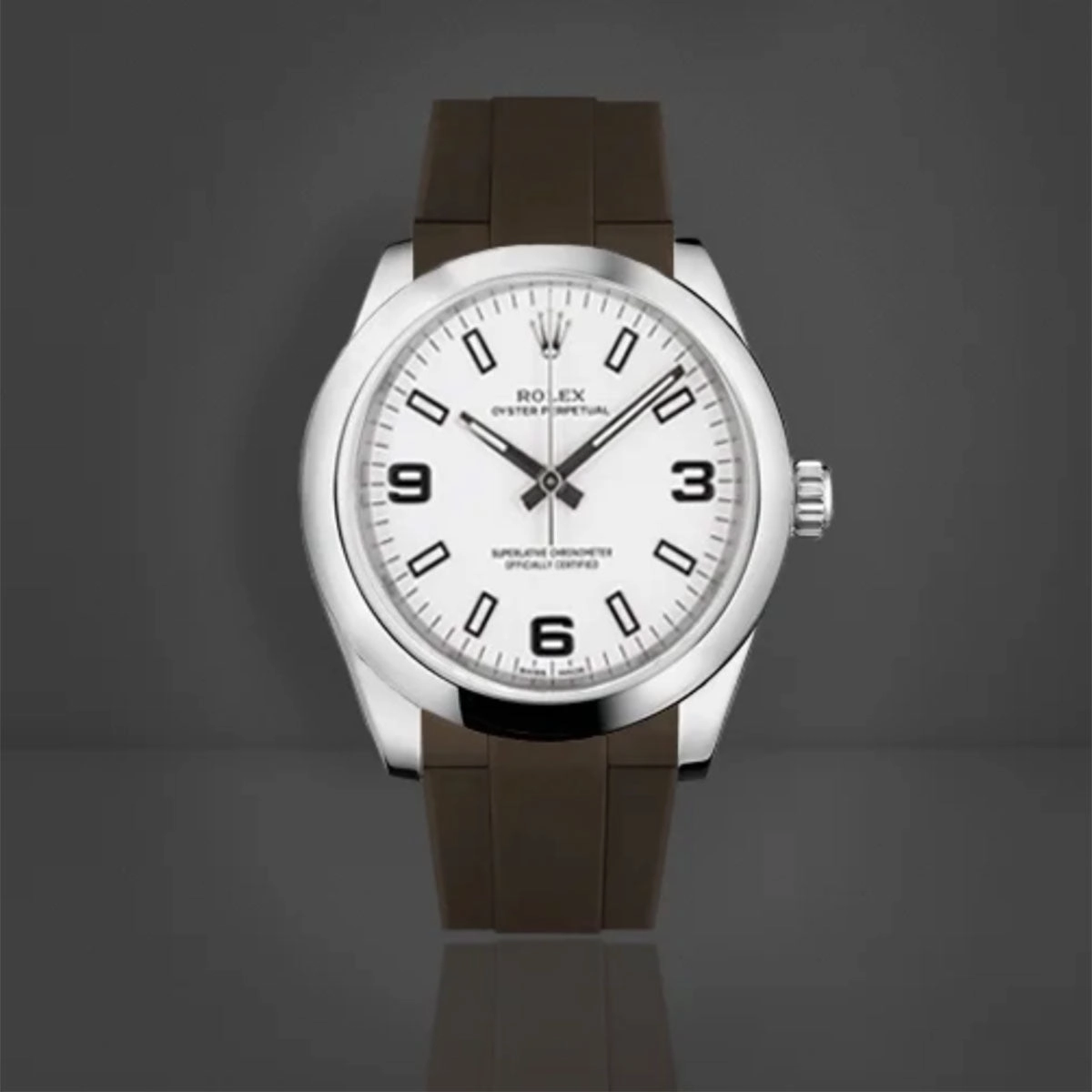 Rolex Oyster Bracelet - Rubber B strap for Oyster Perpetual / Datejust 31mm - Classic Series