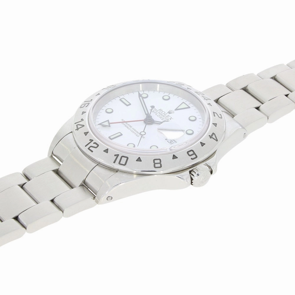 Rolex Watch 16570 Mens Pre Owned Oyster Perpetual Explorer II GMT Papers (2000) RW0623