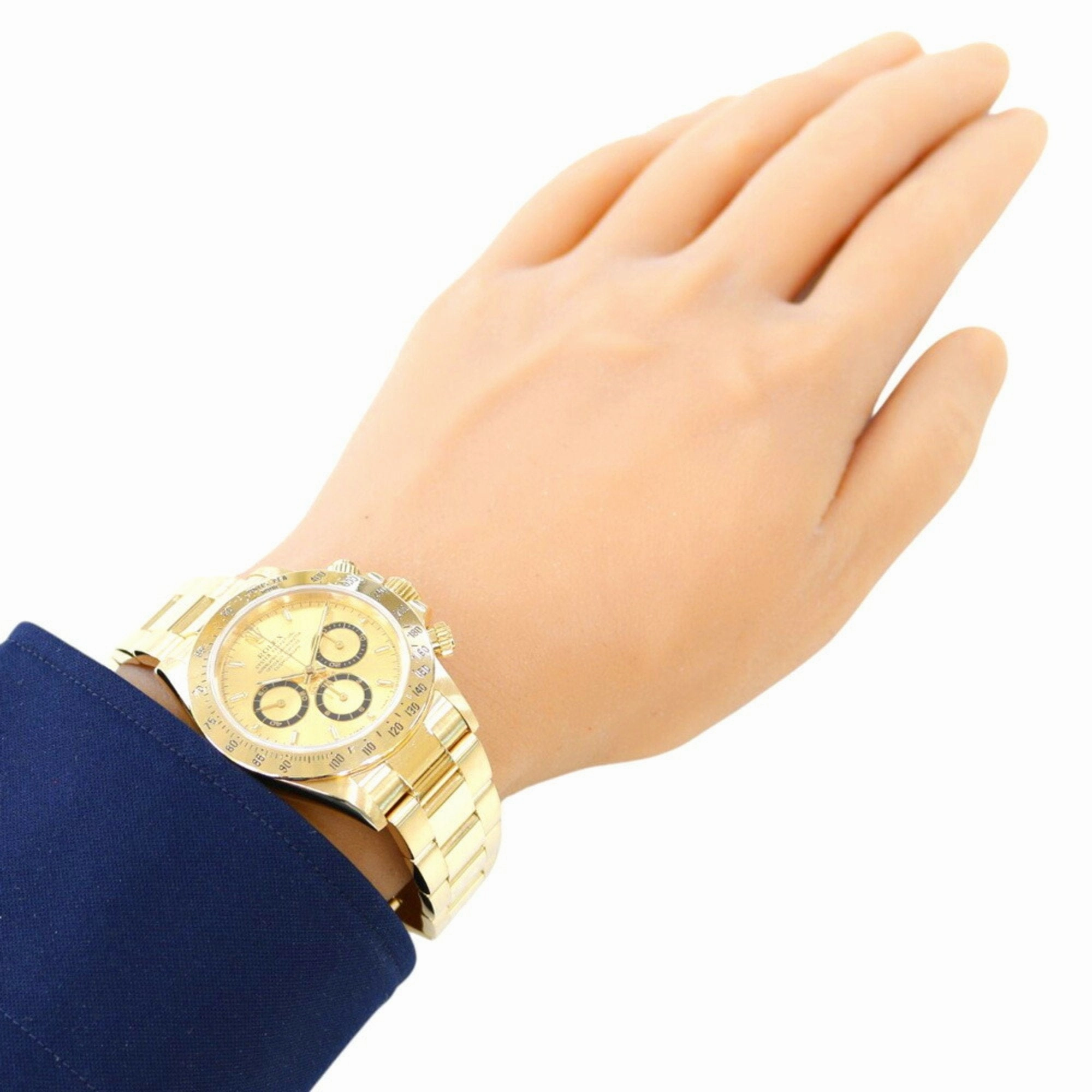 Rolex yellow gold (18K) Wristwatch (Pre-Owned)