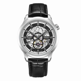 Rotary Automatic Skeleton Dial Mens Watch GS02945/87