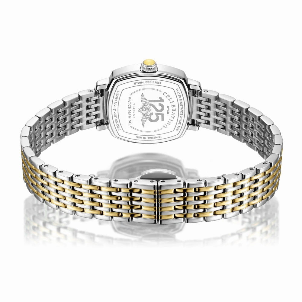 Rotary Traditional Crystal Set Two Tone Ladies Watch LB05811/70