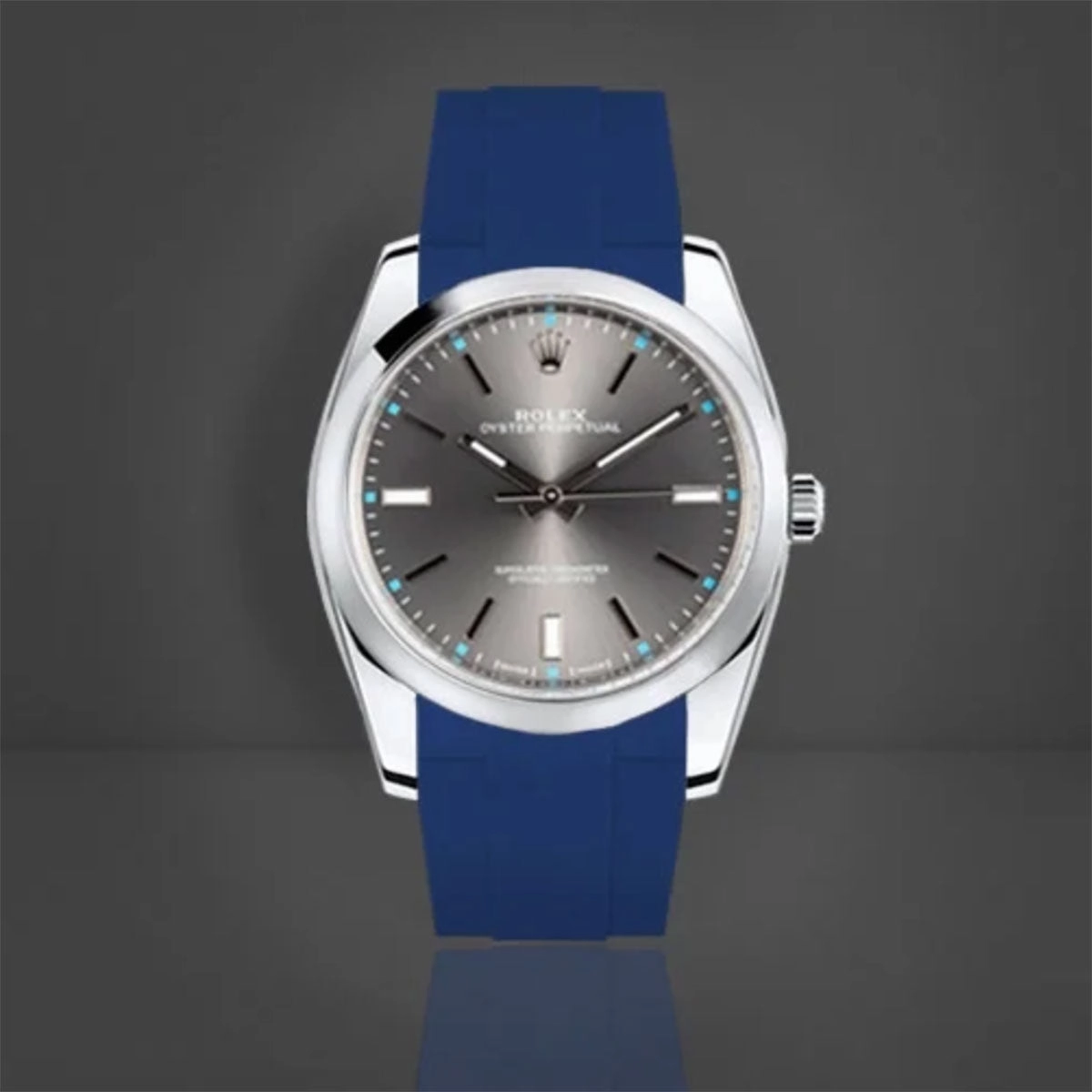 Rubber B strap for Oyster Perpetual 39mm - Tang Buckle Series