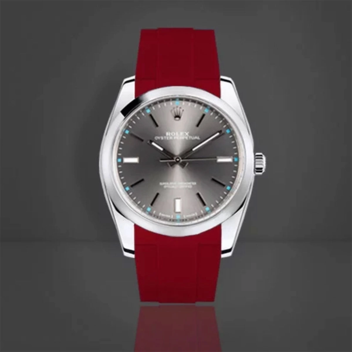 Rubber B strap for Oyster Perpetual 39mm - Tang Buckle Series