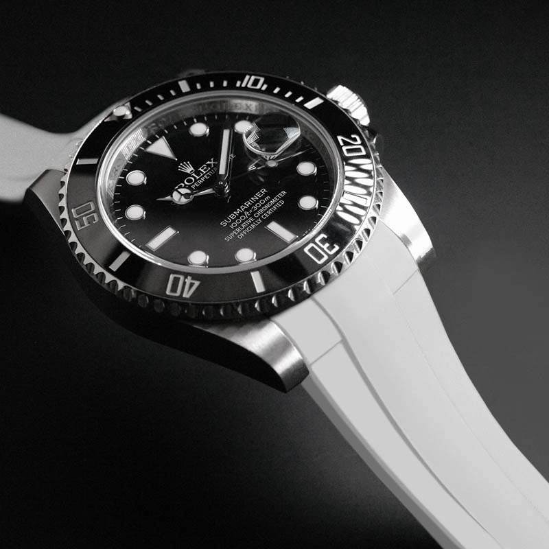 Rubber B strap for Rolex Submariner 41mm Ceramic - Tang Buckle Series